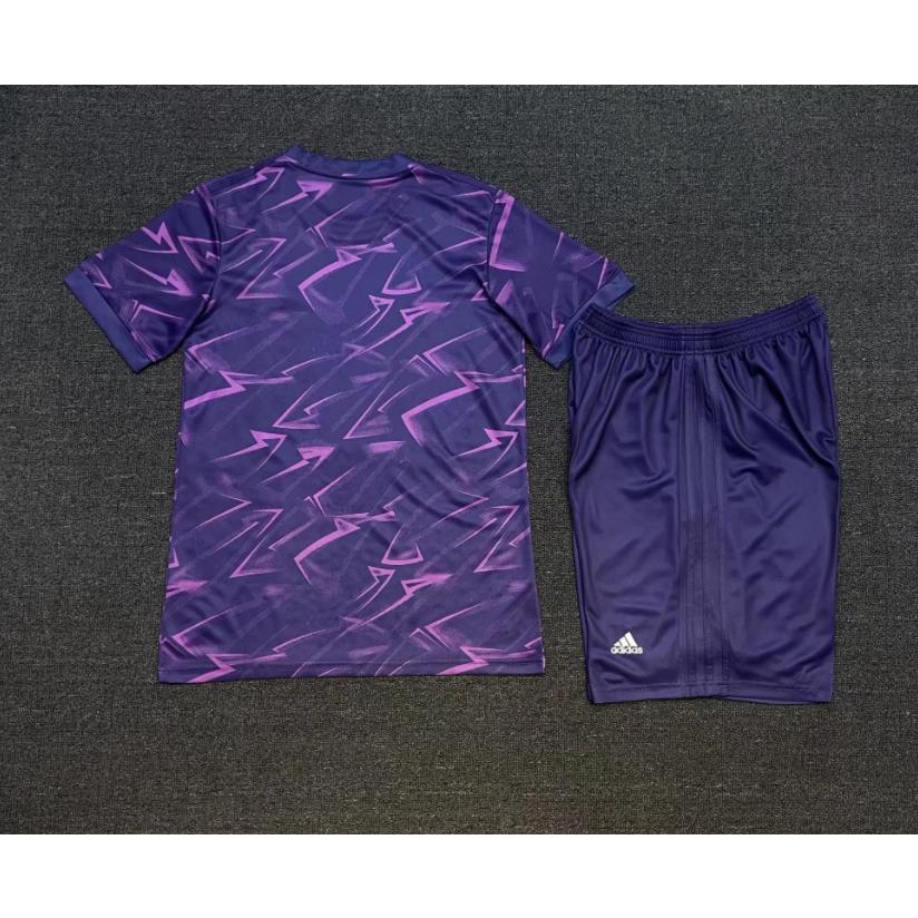 Áo Thun Đá Banh Màu Tím Số 2022/23 New Real Madrid