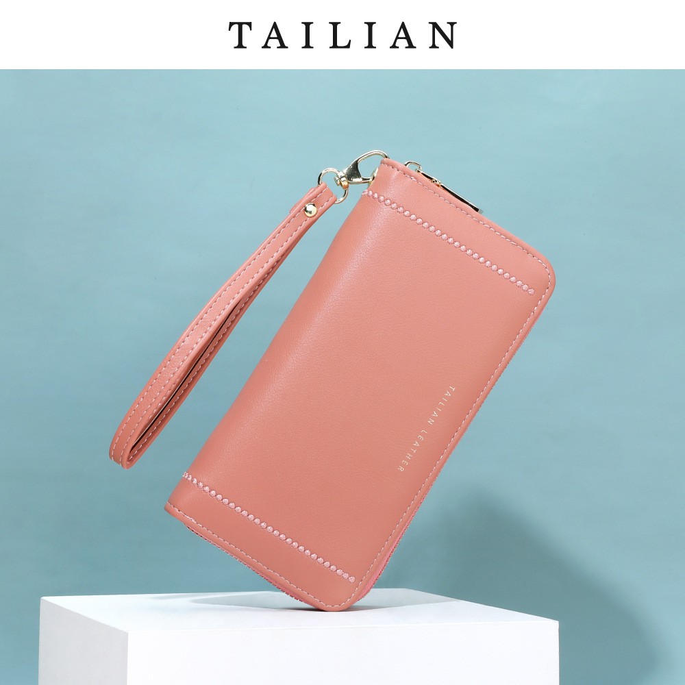 Ví Nữ Đẹp🍎FREESHIP🍎Ví Nữ Dài Cầm Tay Chính Hãng TAILIAN DA Mịn Phong Cách Lịch Sự Đơn Giản Nhiều Màu Cực Xinh TN42-Nabi