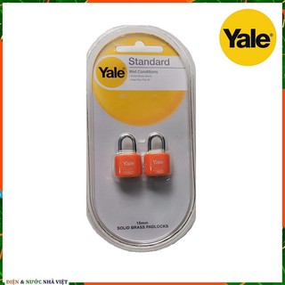 KHÓA CAO CẤP YALE Y110/115/2 THÍCH HỢP KHÓA VALI, BALO, TÚI XÁCH ( CHẤT LIỆU ĐỒNG THAU BỌ THÂN BẰNG NHỰA CAO CẤP )