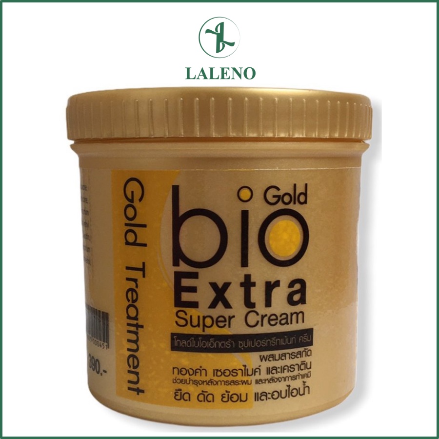 Ủ XẢ HẤP TẠI NHÀ GOLD BIO EXTRA SUPER CREAM 500ML