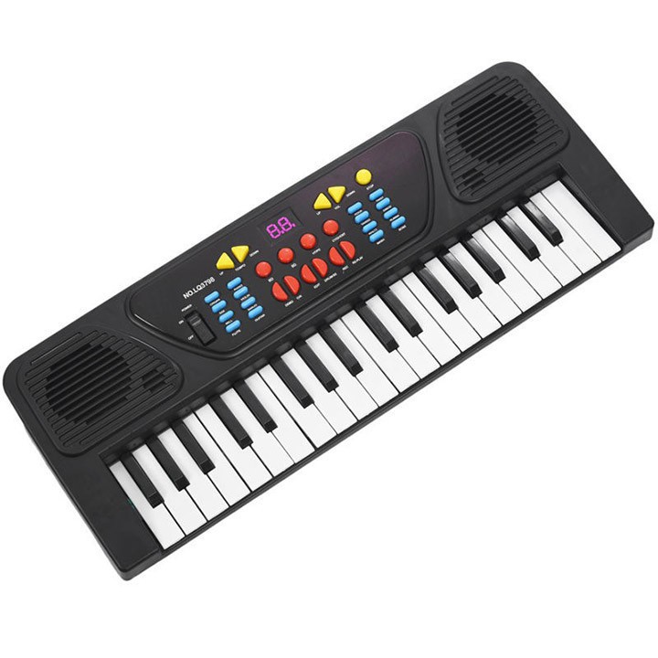 Đàn piano điện tử 37 Phím Kèm Mic Cho Bé