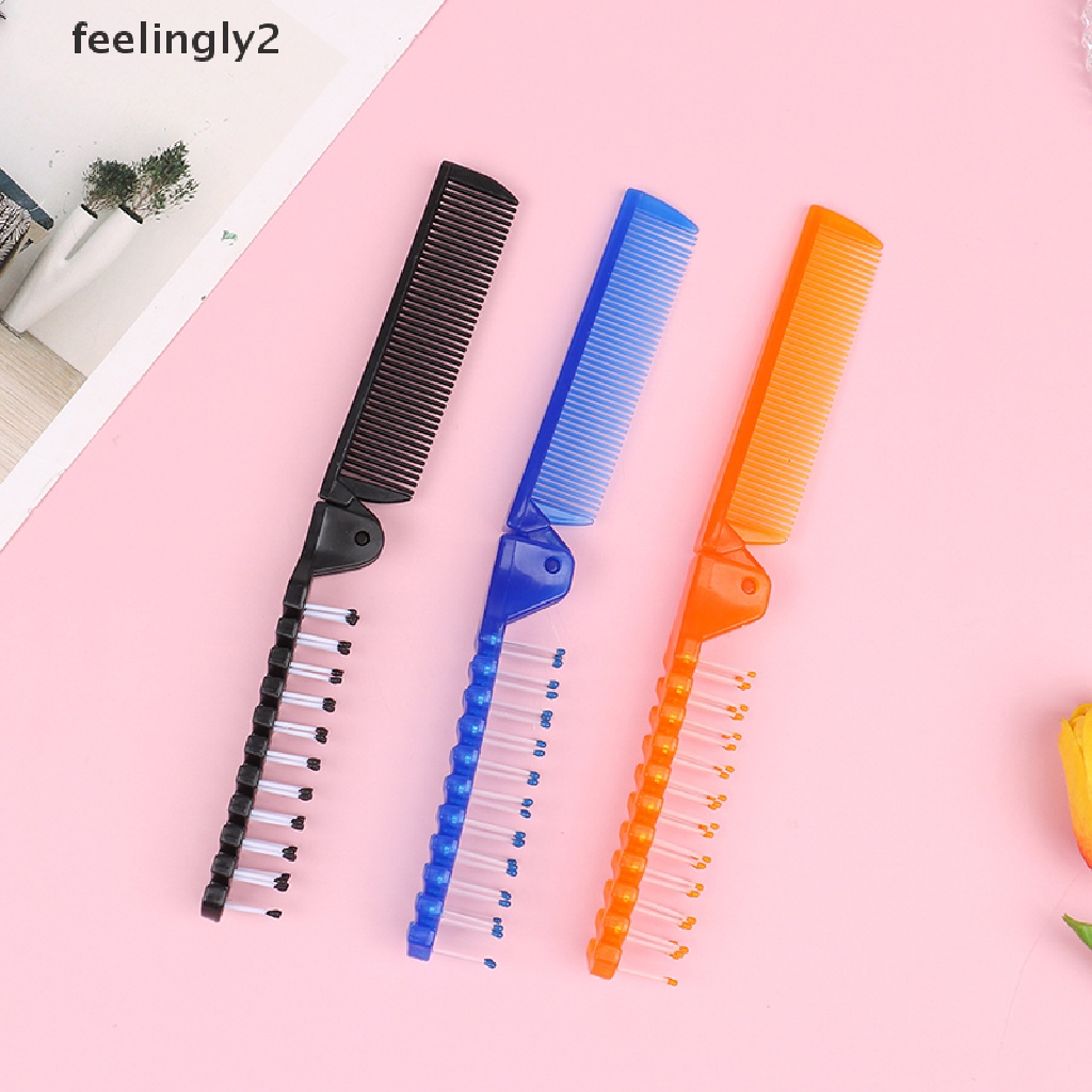 Lược Nhựa Chống Tĩnh Điện Có Thể Gấp Gọn Tiện Lợi Cho Du Lịch