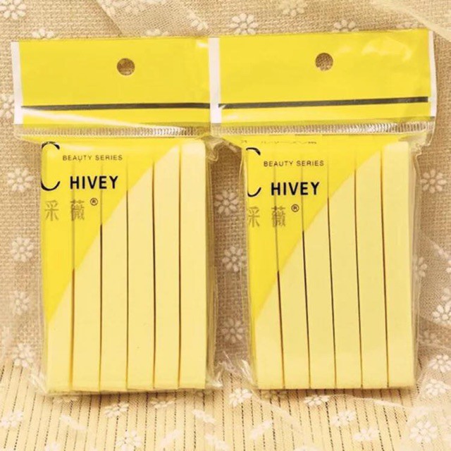 ⚡GIÁ HỦY DIỆT⚡Bông Nở Rửa Mặt Chivey 12 Miếng nhiều màu 88093