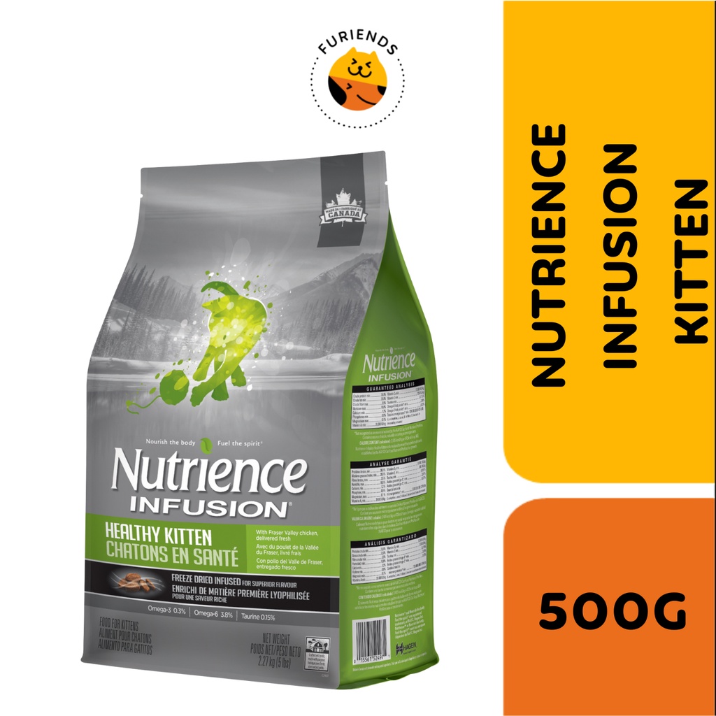 Thức ăn dạng hạt cho mèo con Nutrience Infusion Kitten - Furiends Official Store