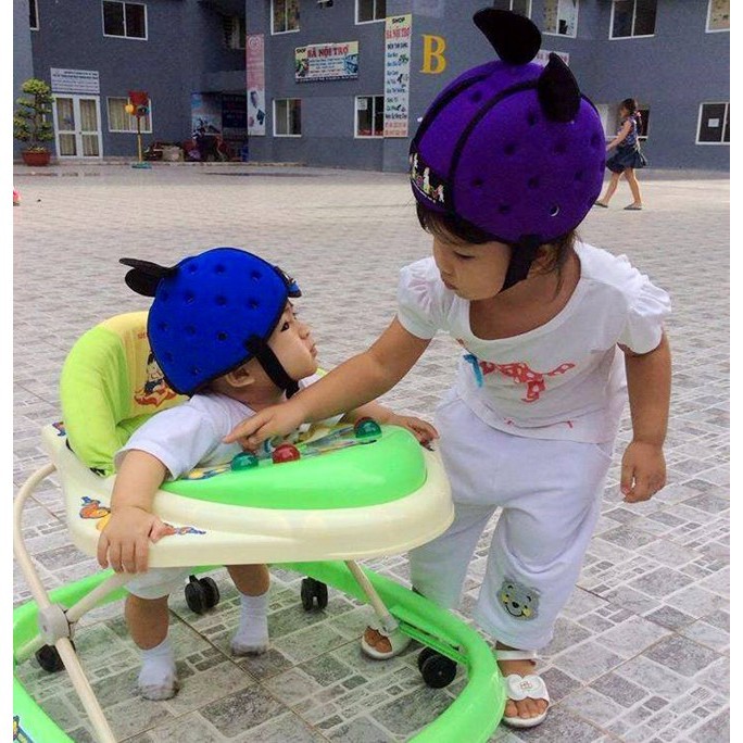 [ Gía siêu rẻ ] Nón bảo hiểm an toàn cho bé tập bò, tập đi, đạp xe