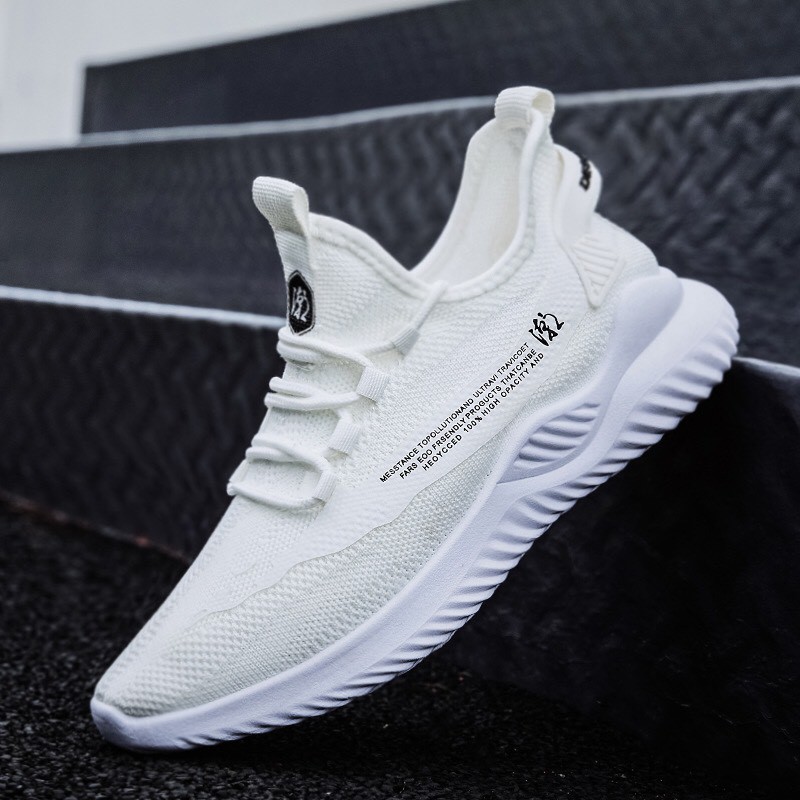 Giày thể thao nam đế boots vải chun ôm chân Messta | BigBuy360 - bigbuy360.vn