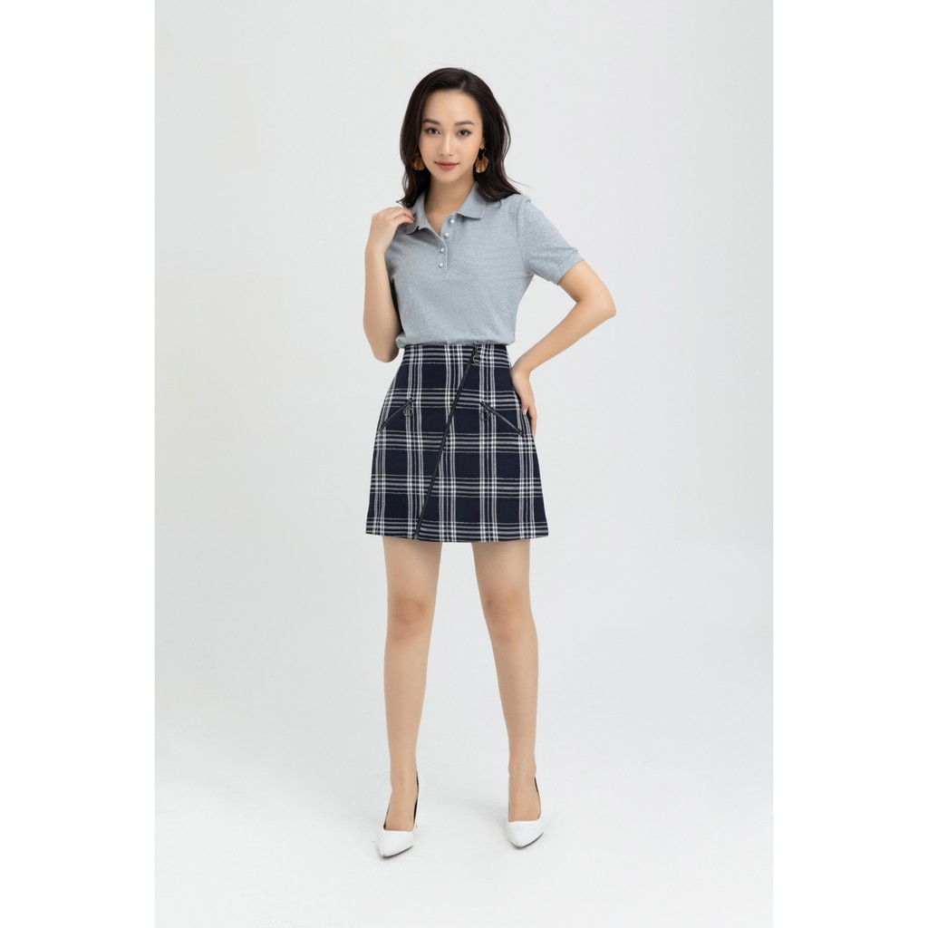 [NHẬP WABRTL5 GIẢM 10% TỐI ĐA 50K ĐH 250K ]Áo Thun nữ Trơn Cổ Đức IVY moda MS 57P0154 | BigBuy360 - bigbuy360.vn