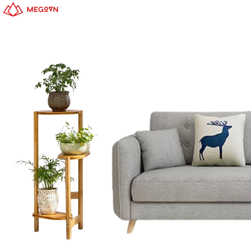 GIÁ GỖ ĐỂ CÂY CẢNH TRANG TRÍ NHÀ CỬA, KỆ GỖ ĐỂ CHẬU HOA BẰNG GỖ THÔNG ĐẸP