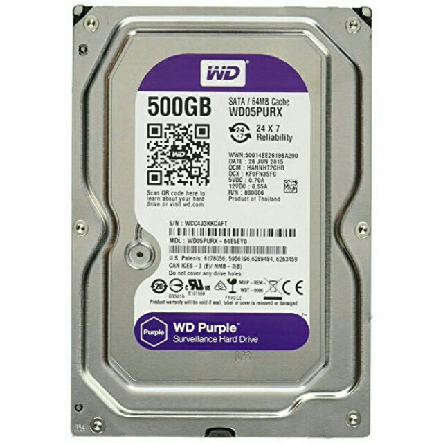 Ổ Cứng WD 500GB