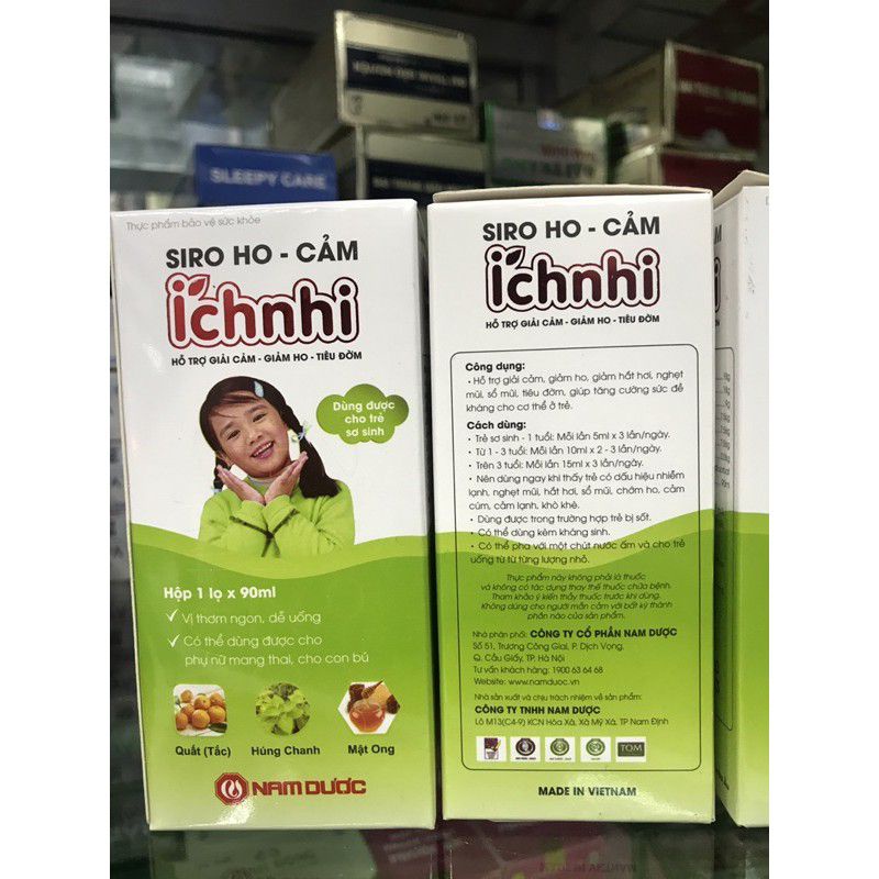 Ích nhi ho cảm  90ml