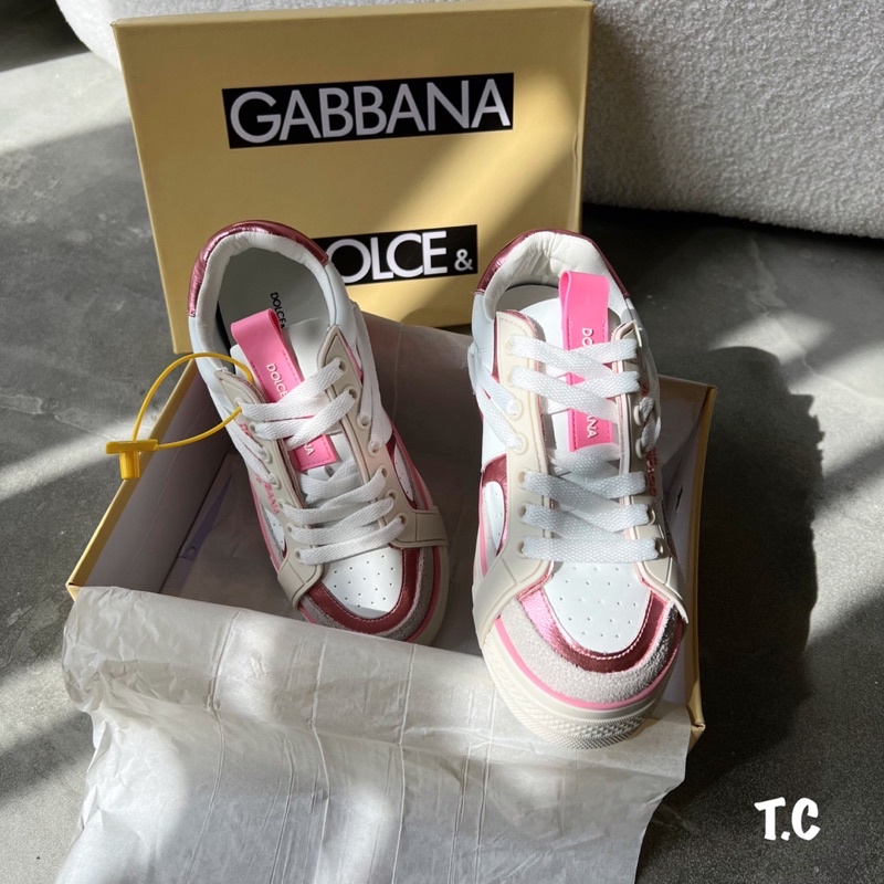 Giày thể thao dolce gabbana phối màu