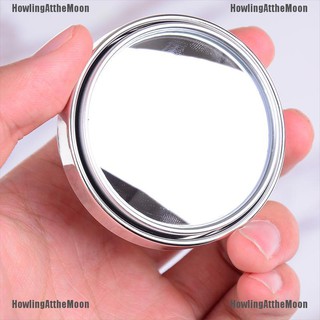 VN 1PC Silver car blind spot mirror 360° angle view adjustable rearview mirror ET