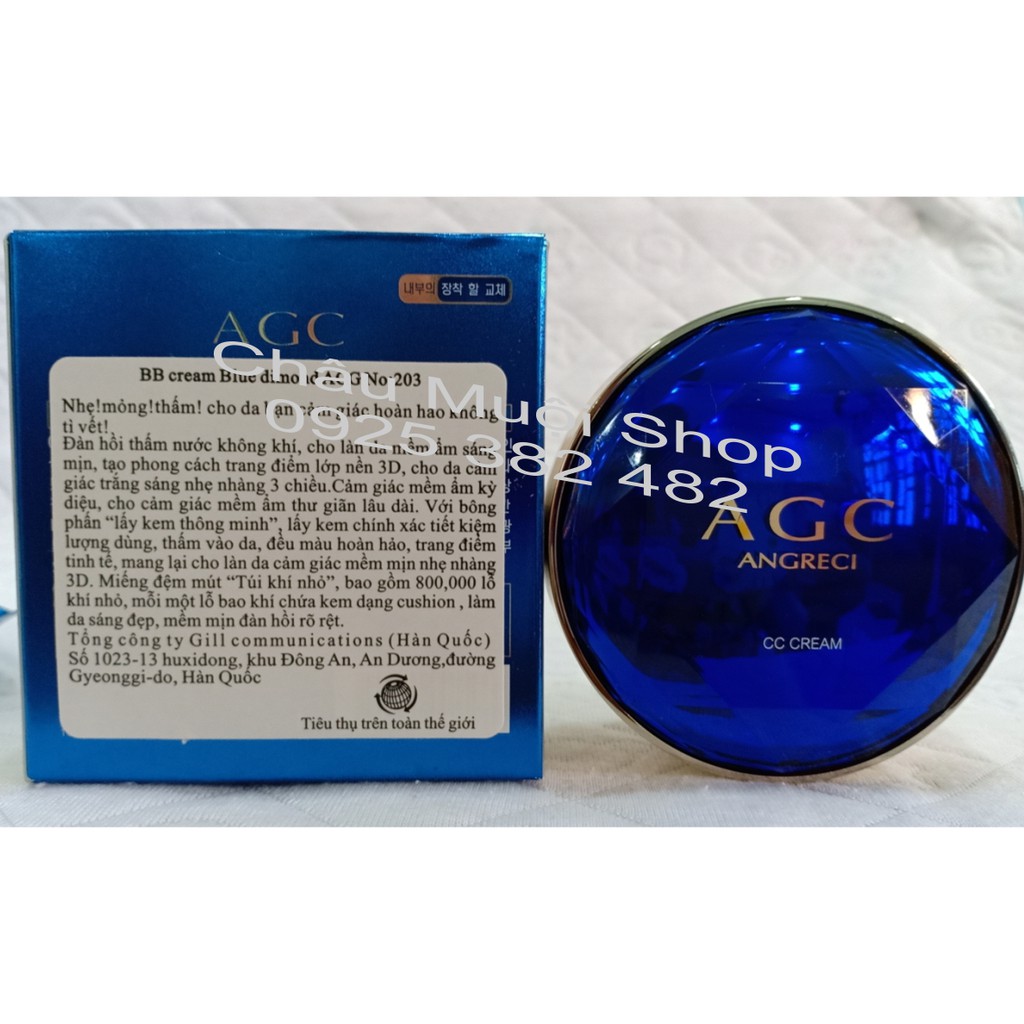 Xả Kho Phấn Nước AGC Blue Diamond Cushion BB Cream + 1 Lõi Thay Thế - Date20/04/ 2022 | BigBuy360 - bigbuy360.vn