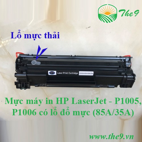 hộp mực máy in 78A - Cartridge 78A/ CE278A Có lỗ đổ mực mới và mực thải hàng nhập khẩu mới 100% in đẹp rõ nét