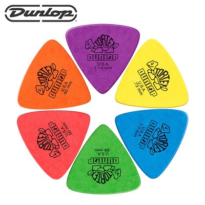 Dunlop Dunlop Rùa Nhỏ mờ Guitar quay số pick điện Guitar Jazz đàn hồi 431R tam giác