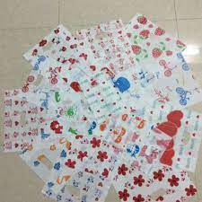 500 G TÚI XỐP IN HÌNH, TÚI Nilon HỘT XOÀI ĐỰNG HÀNG, túi đựng mỹ phẩm, đựng quần áo hình cute, bao bì Nilon đựng son
