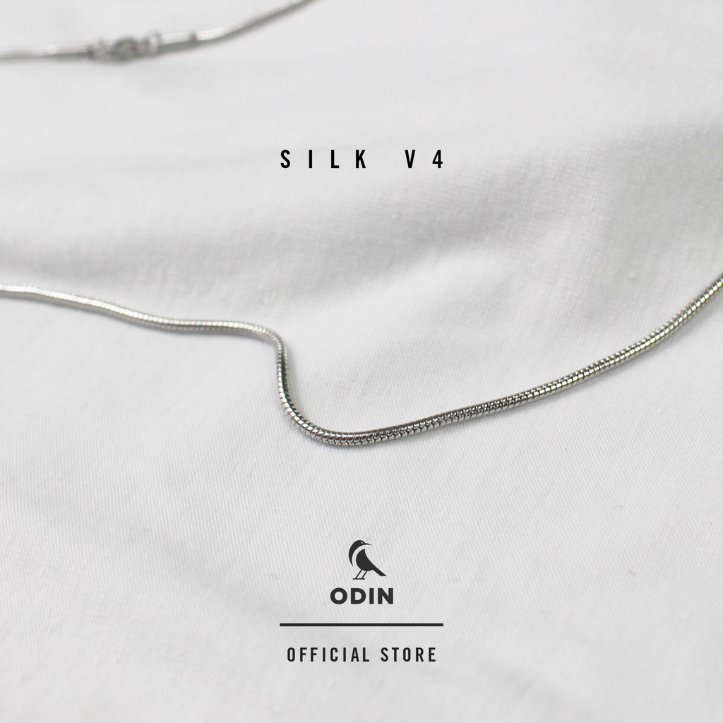 Dây chuyền lụa  ODIN thép Titanium - Silk V4 - Bảo hành 12 tháng