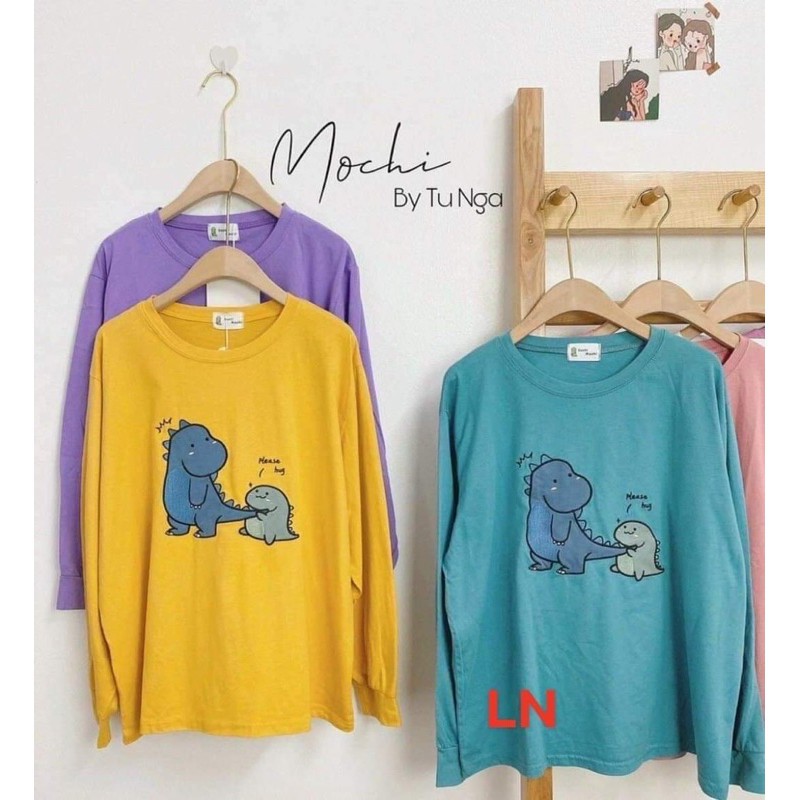 Áo khủng Long bám đuôi hug bo tay da cá LN11