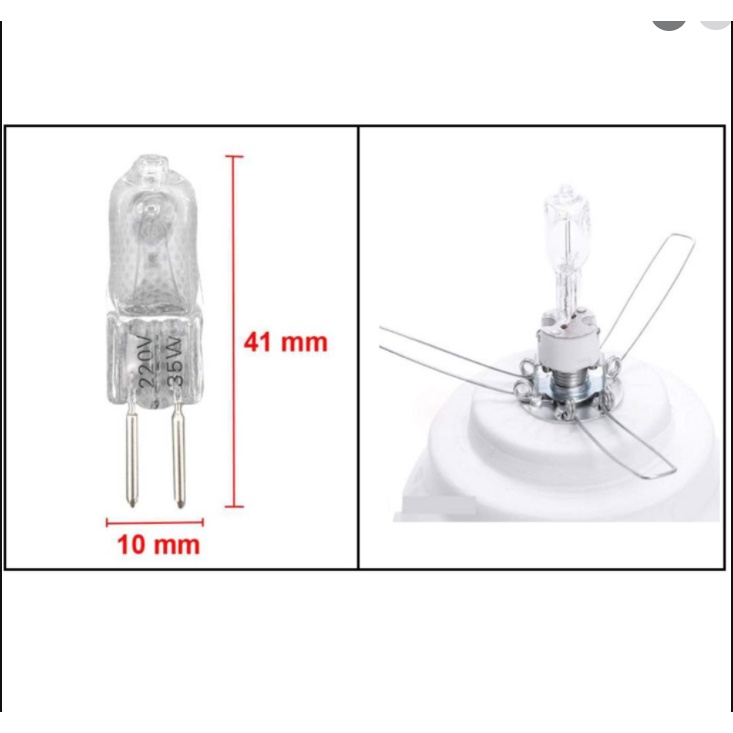 [ SIÊU RẺ ] Bóng Đèn Xông Tinh Dầu Dành Cho Đèn Xông - Loại Cao Cấp Bóng Đèn Halogen