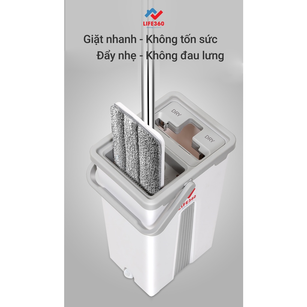 Bộ lau nhà thông minh Life360 AL-CL21