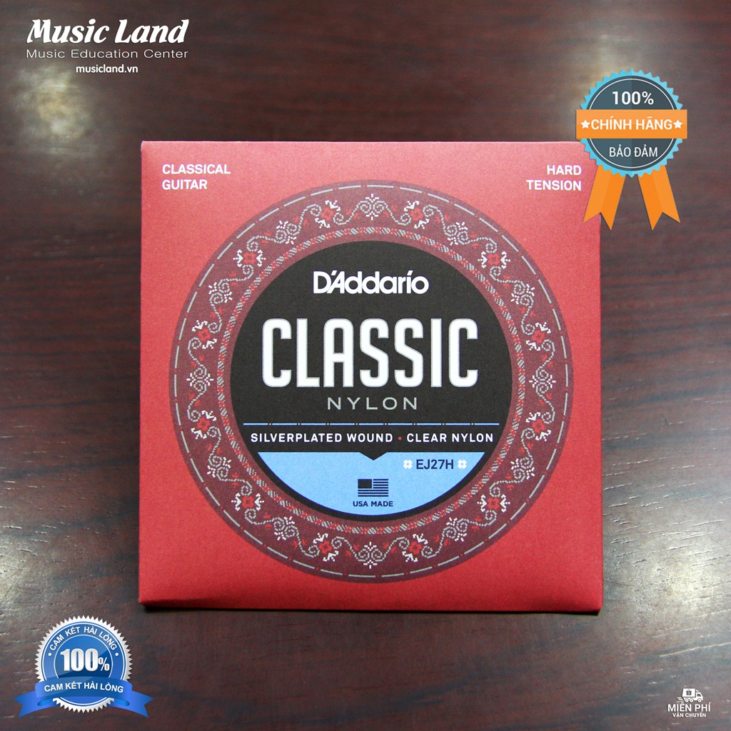 Dây Đàn Guitar Classic D-Addario EJ27H