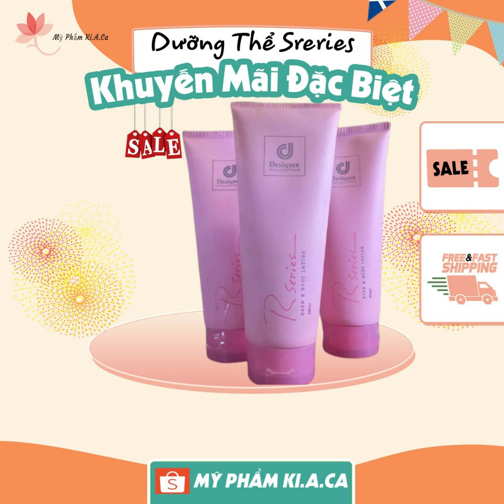 Kem dưỡng thể thơm body Rseries 200ml Thái Lan