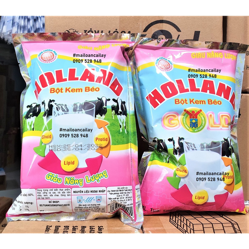 Bột kem béo Holland 500g