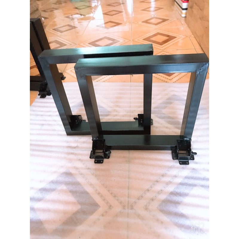 Bàn làm việc, bàn học, bàn ăn gấp gọn {GIÁ TẠi XƯỞNG} chân sắt ngồi bệt gỗ cao su (50*100 cao 32cm) | BigBuy360 - bigbuy360.vn