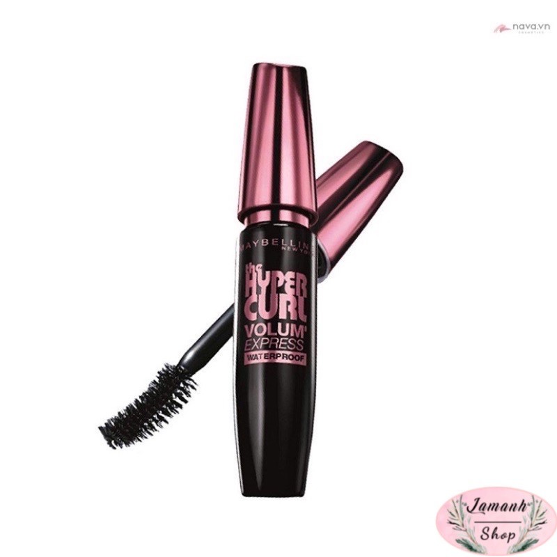 ( CHÍNH HÃNG ) Masscara chuốt mi Maybelline Hyper Curl đen siêu cong dài mi
