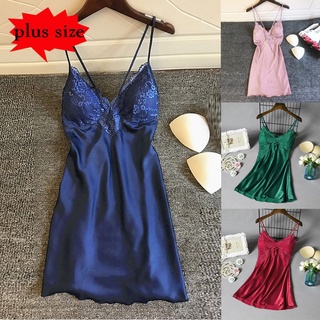 Váy ngủ lụa,váy ngủ 2 dây chất lụa pha ren hàng Quảng Châu
