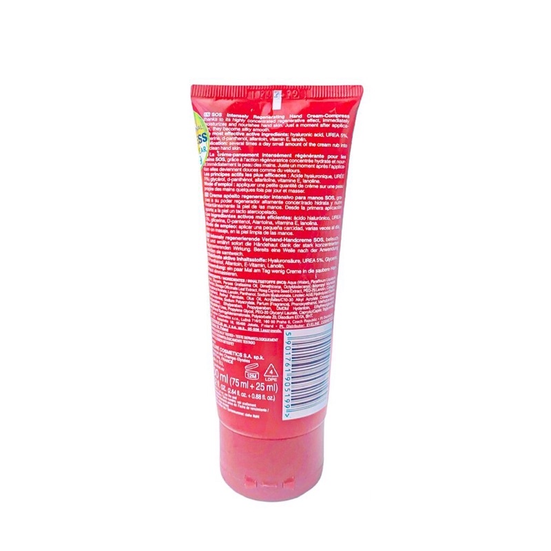 Kem dưỡng tái tạo da tay Eveline Extra Soft SOS (CHÍNH HÃNG) giúp da luôn được mềm mịn - Tuýp 100ml