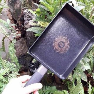 Chảo vuông làm trứng cuộn Lock&Lock 18cm đáy từ