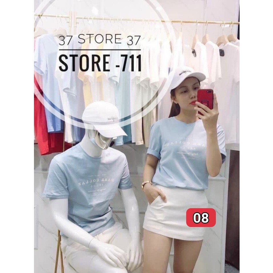 Áo thun Nam,Nữ Cổ Tròn Tay Ngắn T203 chất liệu cotton cao cấp hàng hiệu chuẩn shop( hình ảnh 100%) SHALLY FASHION N93