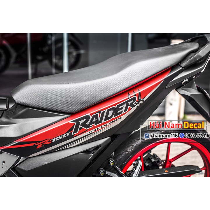 Tem Trùm Raider Fi Đỏ Cá Mập