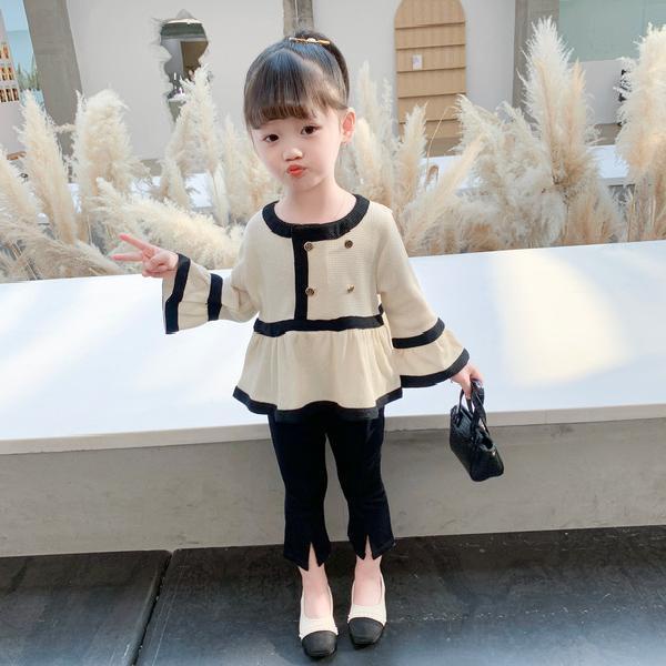 Set Áo Sơ Mi Dài Tay + Quần Dài Thiết Kế Mới Thời Trang Mùa Thu Theo Phong Cách Hàn Quốc Cho Nữ