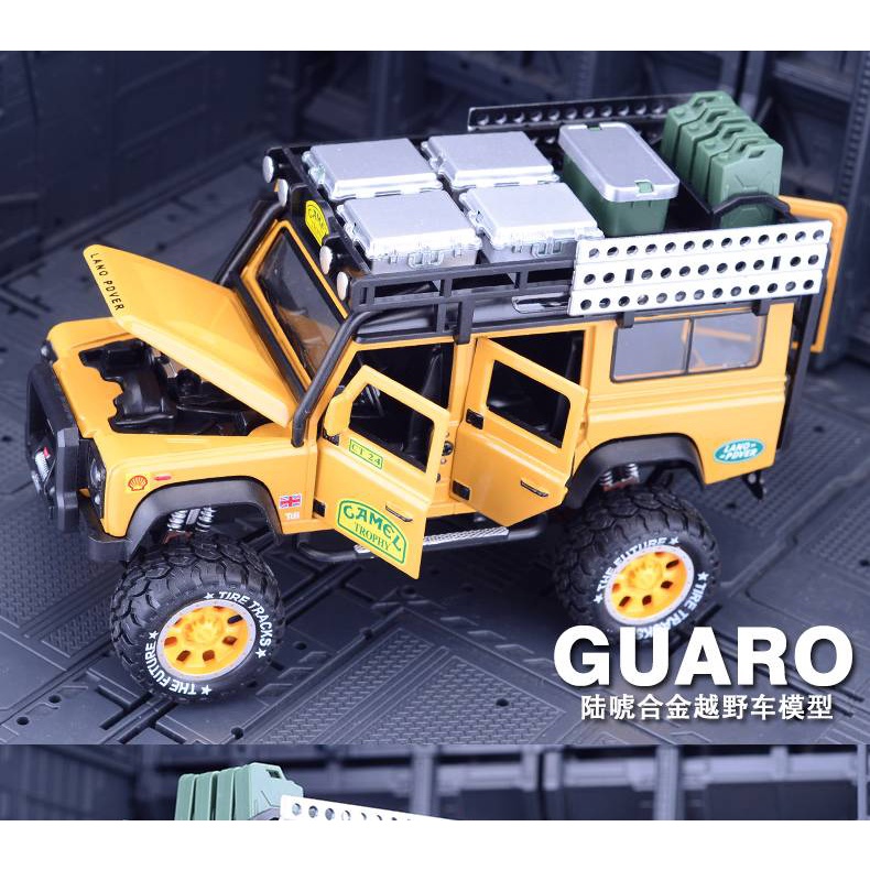 ToyToyMan ✨ Mô Hình Xe Hợp Kim Land Rover Defender Plus Tỉ Lệ 1:28 ô tô đồ chơi/vật trang trí/Món quà sinh nhật