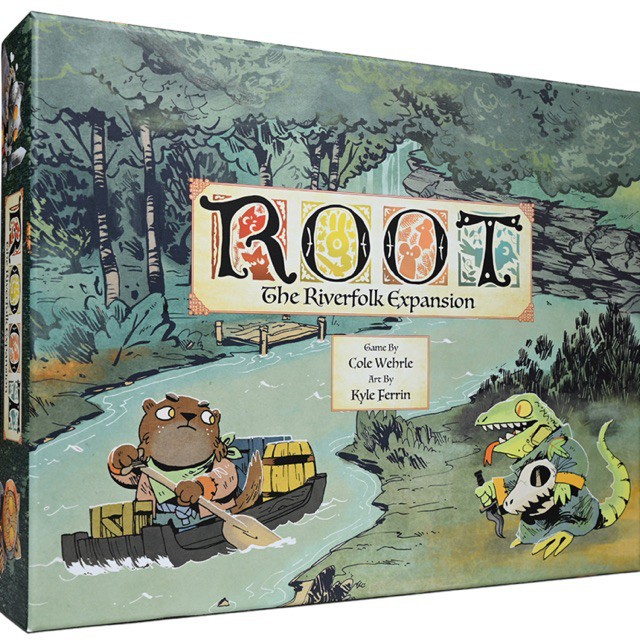 Đồ Chơi Board Game Root Mở Rộng - The Riverfolk Expansion Tiếng Anh mở rộng thêm 2 người chơi