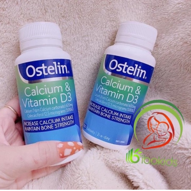 Viên uống canxi ostelin _ Ostelin Calcium & Vitamin D3 thumbnail