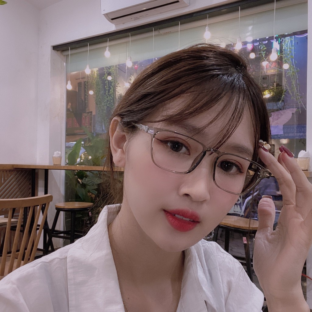 Kính Vuông Nam Nữ G STORE Gọng Kính Chất Liệu Nhựa Dẻo Xịn Phụ Kiện Thời Trang Lắp Được Mắt Cận 213 | BigBuy360 - bigbuy360.vn