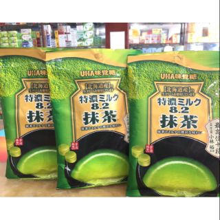 Kẹo sữa trà xanh nhật bản uha 8.2