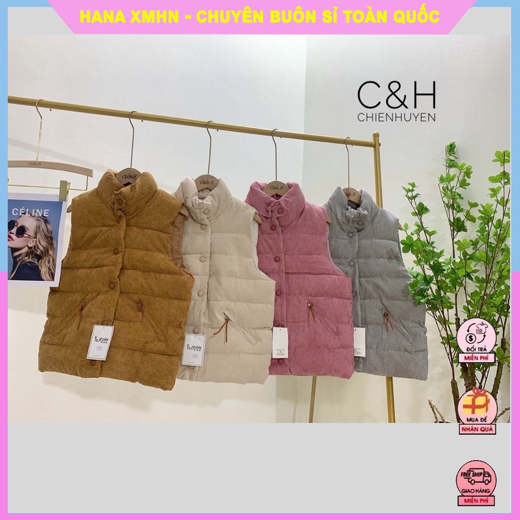 [ÁO PHAO] Gile Phao Nhung Tăm, Áo Khoác Nữ Siêu Ấm Mặc Kèm ÁO GIỮ NHIỆT | BigBuy360 - bigbuy360.vn