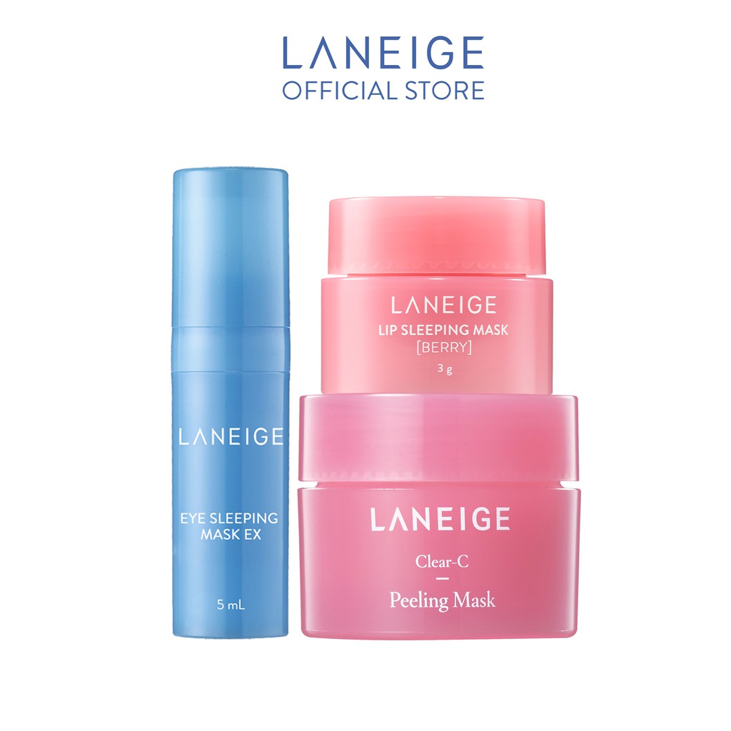 Combo dưỡng ẩm và làm đẹp cho da LANEIGE CICA Sleeping Mask & Water Bank