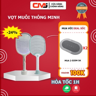 Vợt muỗi thông minh tự động bắt muỗi 3 trong 1 mq21