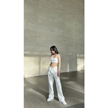 Áo len croptop