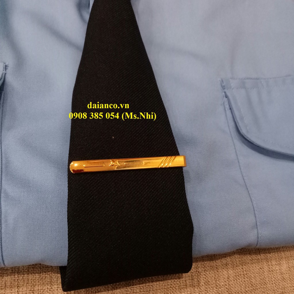 [SALE OFF] Kẹp cà vạt dành cho áo bảo vệ- Hình thật, hàng sẵn