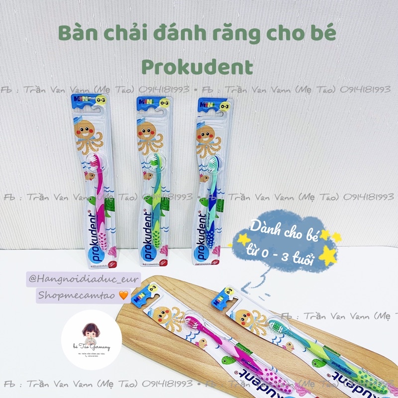 Bàn chải đánh răng cho bé Prokudent - Đức