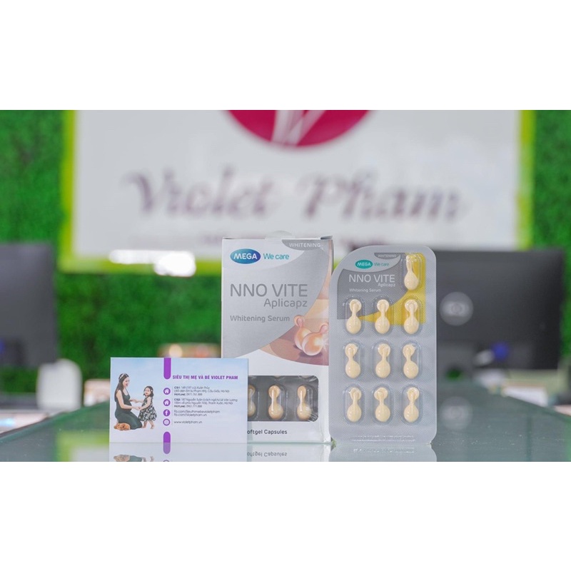SERUM DƯỠNG TRẮNG NNO VITE - Hộp 30 viên Chính Hãng