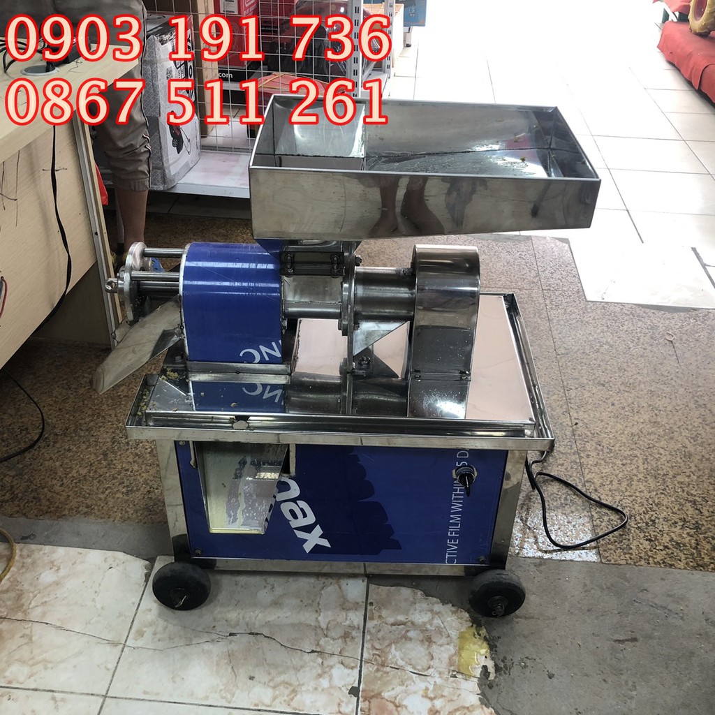Máy ép nước cốt inox, máy xay các loại củ quả, nghệ, dừa, giềng  Giá cực Rẻ
