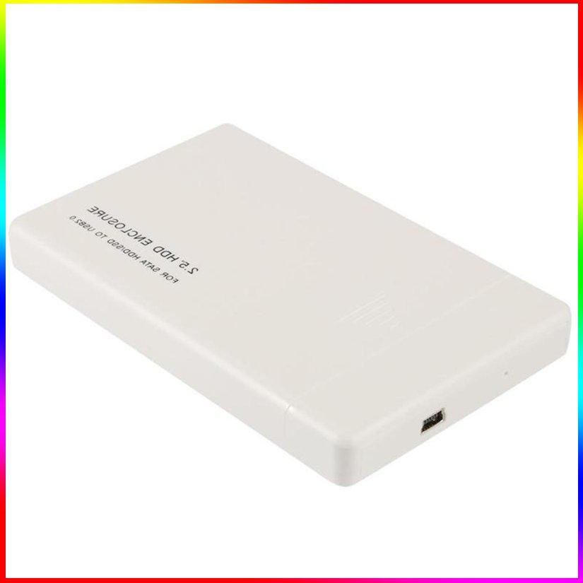 Hộp Đựng Ổ Cứng Ngoài Hdd Usb 2.0 Sata 2.5 Inch Di Động Cho Laptop | BigBuy360 - bigbuy360.vn