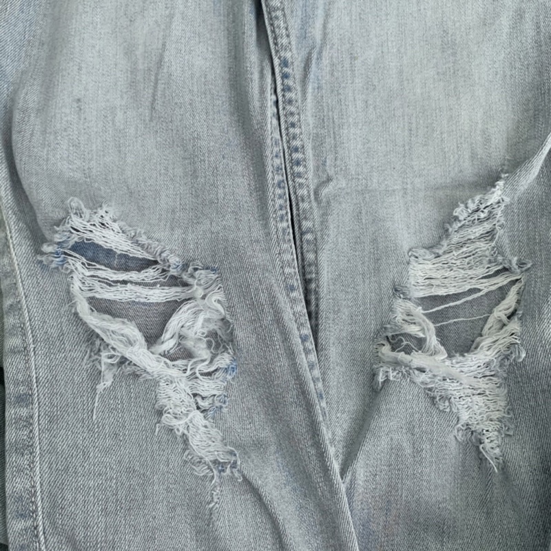 Quần Jeans Bò Nữ Rách Ống Tua Rua HOLLISTER Dáng Skinny Ôm Hàng Xuất Dư Xịn Cao Cấp Chất Siêu Mịn Đẹp